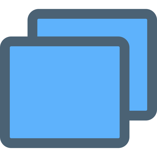페이지 Generic Blue icon