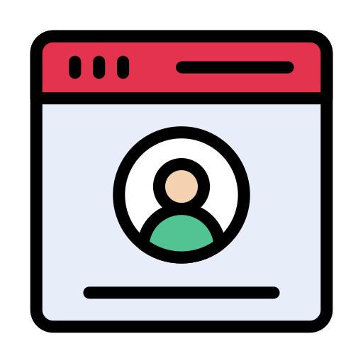 ウェブページ Vector Stall Lineal Color icon