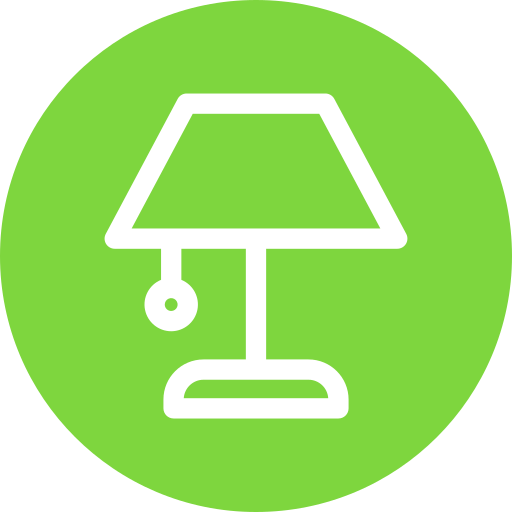lampka biurkowa Generic Flat ikona