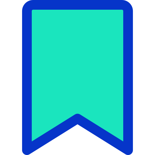 lesezeichen Generic Outline Color icon