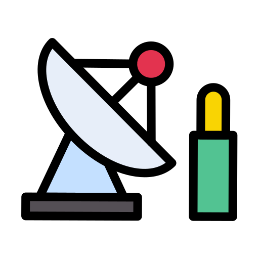 Спутниковая тарелка Vector Stall Lineal Color иконка
