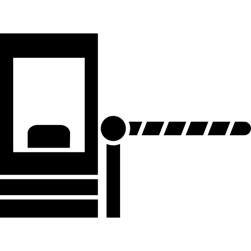 płatna autostrada Generic Glyph ikona