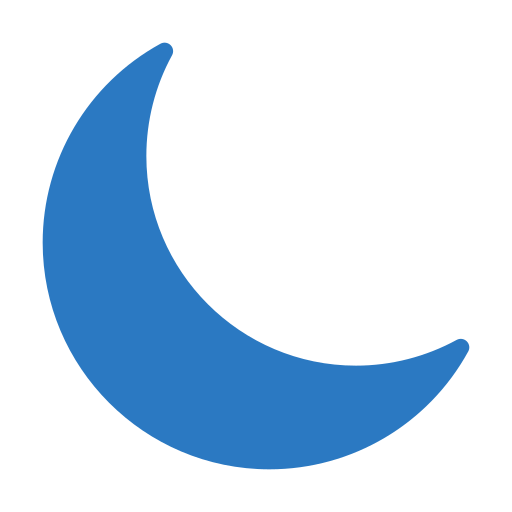 luna Generic Blue icona