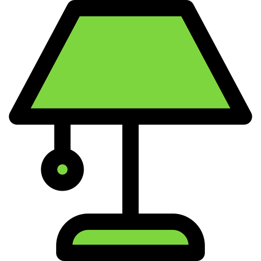 책상 램프 Generic Outline Color icon
