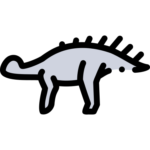 euoplocephalus Detailed Rounded Lineal color icon