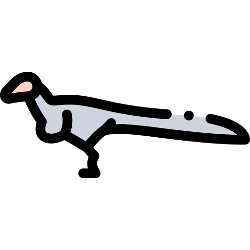 austroraptor Detailed Rounded Lineal color ikona