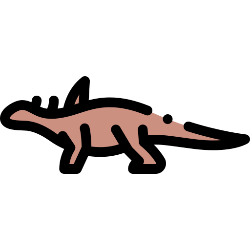 sauropelta Detailed Rounded Lineal color icon