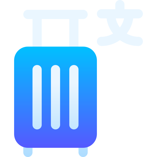 旅行 Basic Gradient Gradient icon