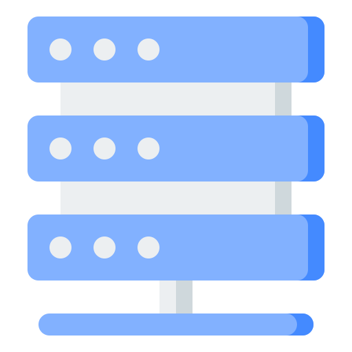 hosting Generic Blue icono