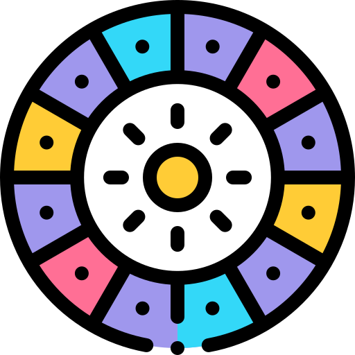 점성 Detailed Rounded Lineal color icon