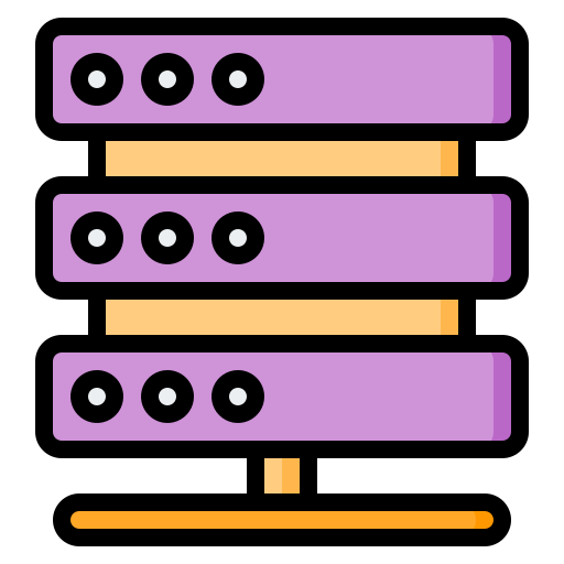 hosting Generic Outline Color icoon