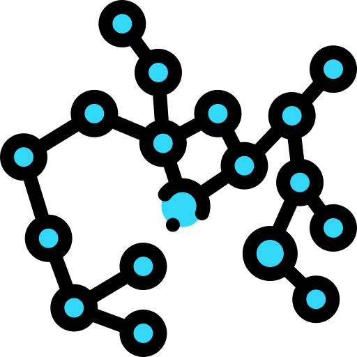 boogschutter Detailed Rounded Lineal color icoon