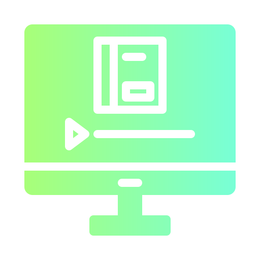 온라인 코스 Generic Flat Gradient icon