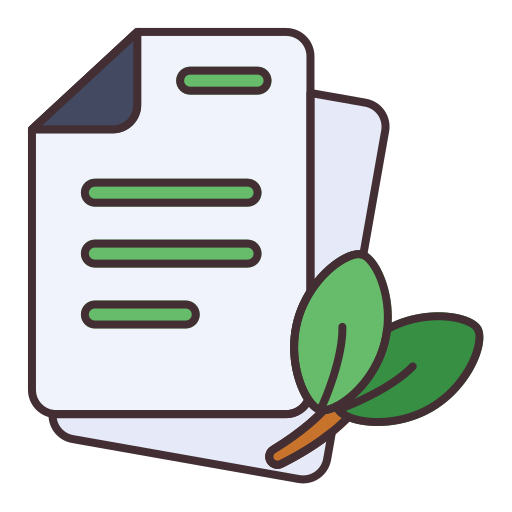 documento Generic Outline Color icono