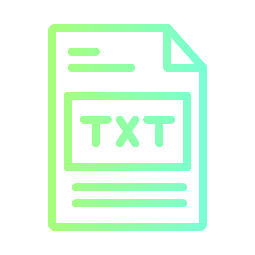 Txt Generic Gradient icon