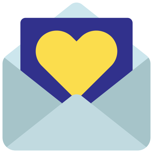 Love letters Generic Flat icon