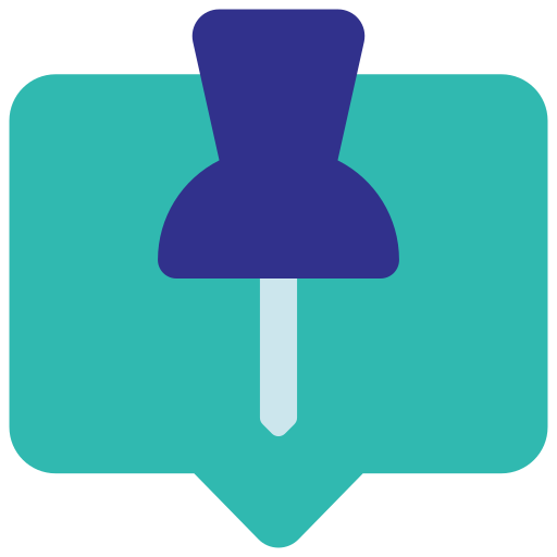 Pinned Generic Flat icon