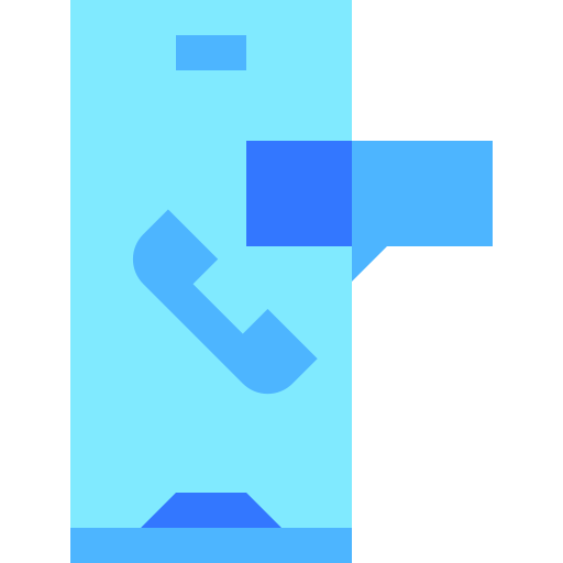teléfono móvil Basic Sheer Flat icono