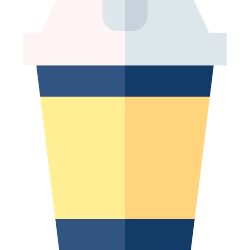 コーヒーカップ Basic Straight Flat icon