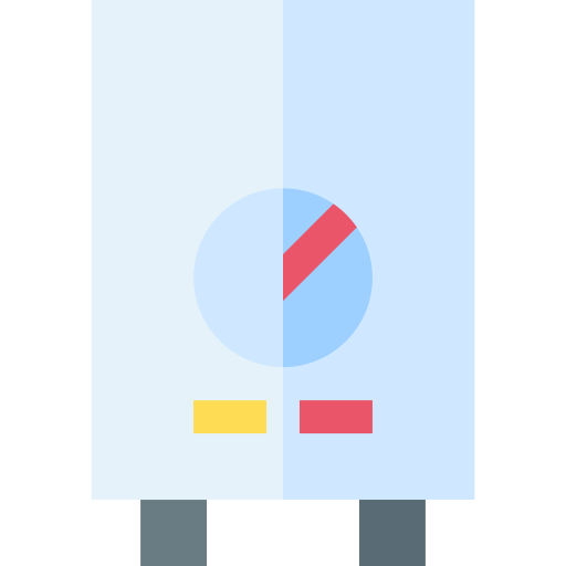 waterkoker Basic Straight Flat icoon