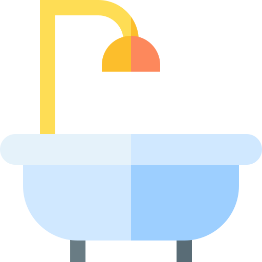 bañera Basic Straight Flat icono