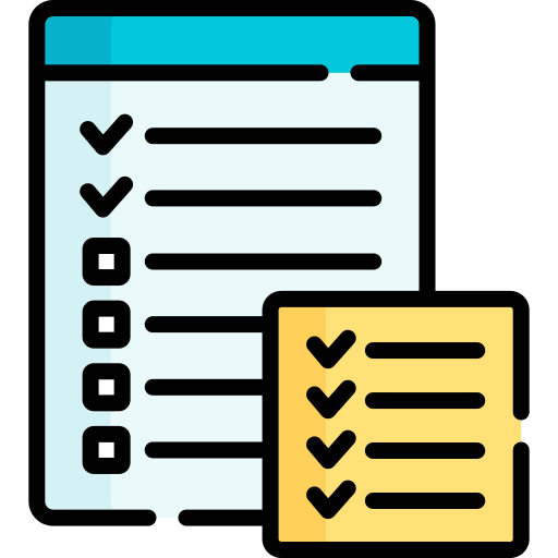 To do list Special Lineal color icon