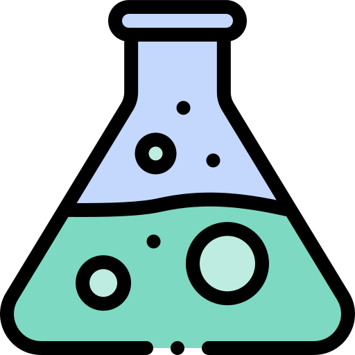 Chemical Detailed Rounded Lineal color icon
