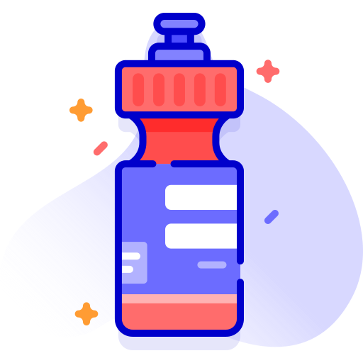 Water bottle Special Ungravity Lineal color icon