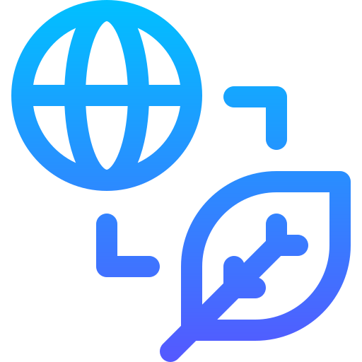 Environment Basic Gradient Lineal color icon