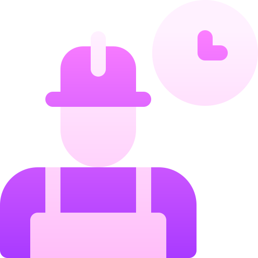 Worker Basic Gradient Gradient icon