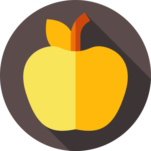 不和のリンゴ Flat Circular Flat icon