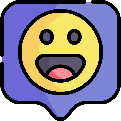 emoji Kawaii Lineal color icoon