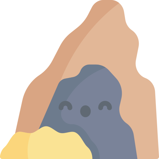 grotta Kawaii Flat icona