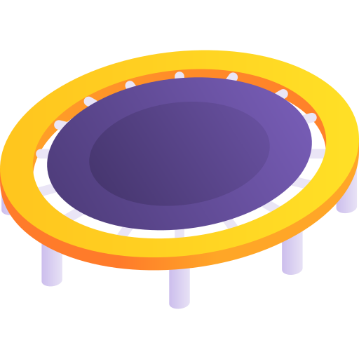 trampolina Gradient Isometric Gradient ikona