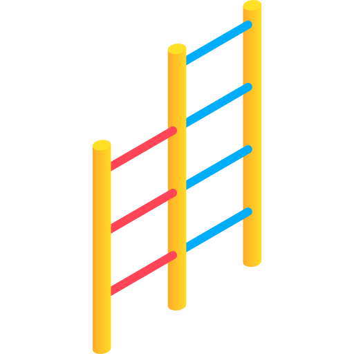 ladder Gradient Isometric Gradient icoon
