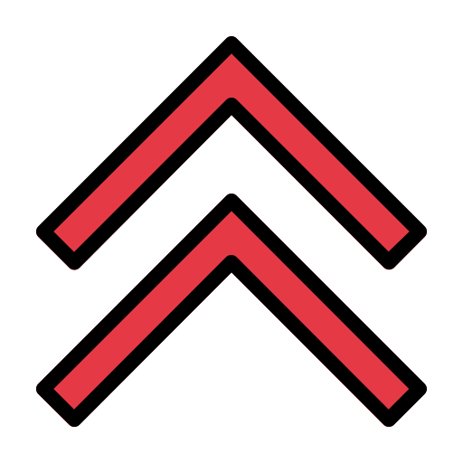 Double arrow Generic Outline Color icon