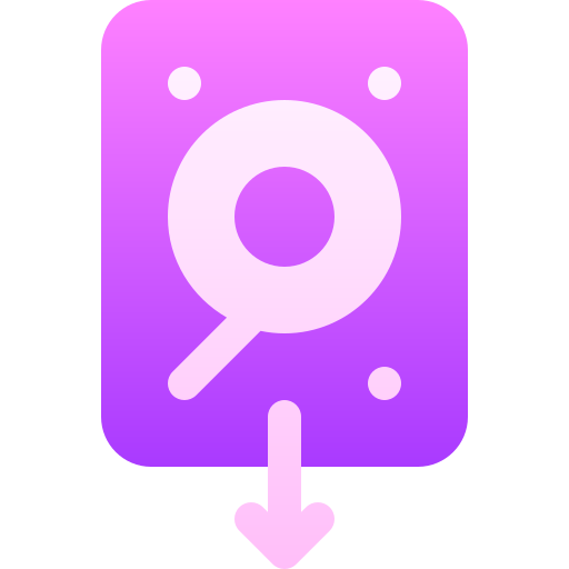 festplatte Basic Gradient Gradient icon