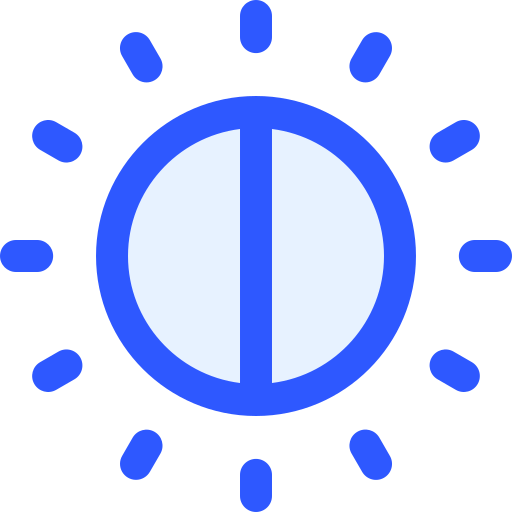 Contrast Generic Blue icon