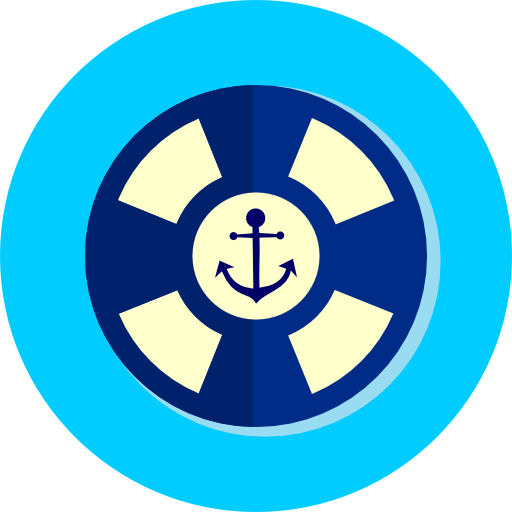 ratownik Roundicons Premium Circle flat ikona