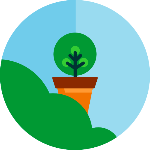 식물 Roundicons Premium Circle flat icon