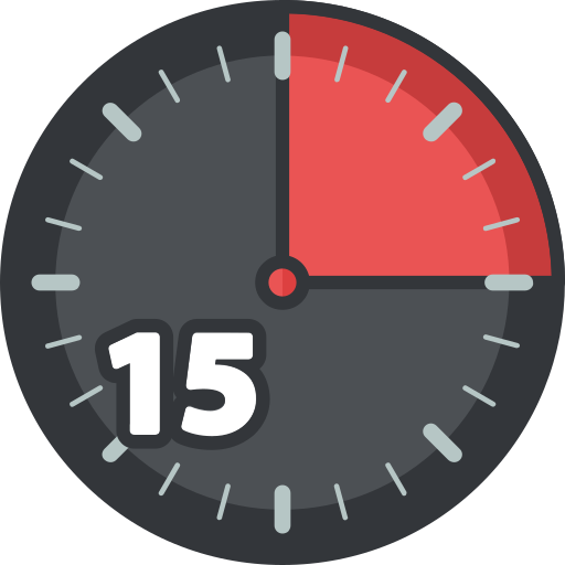 reloj Roundicons Premium Lineal Color icono