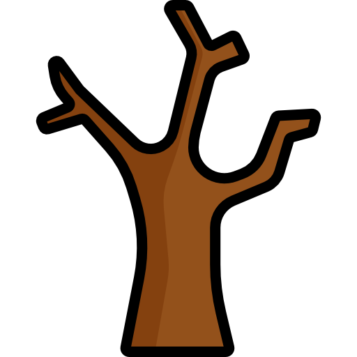 Dry tree Special Lineal color icon