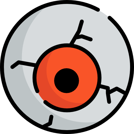 globo ocular Special Lineal color icono