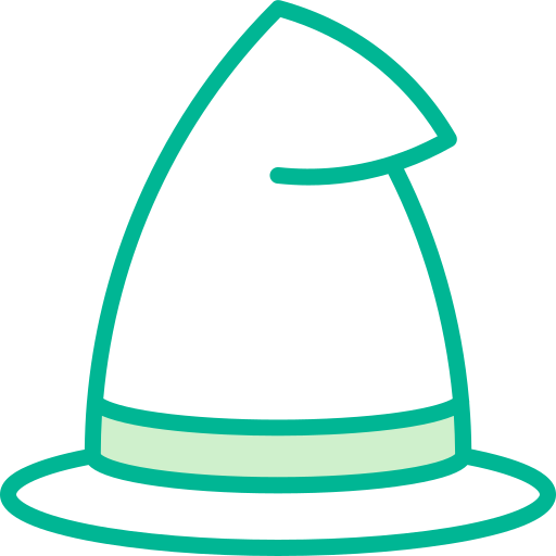 Шляпа ведьмы Generic Fill & Lineal иконка