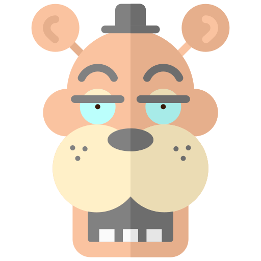 beren masker Generic Flat icoon