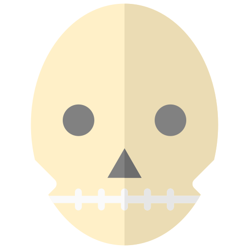 czaszka Generic Flat ikona