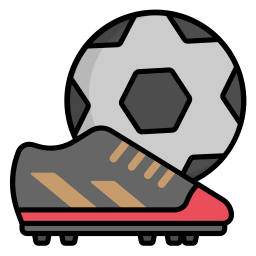 fútbol Generic Outline Color icono