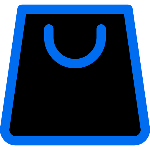 Shopping bag Generic Outline Color icon