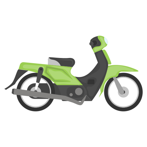 ciclomotore Generic Flat icona