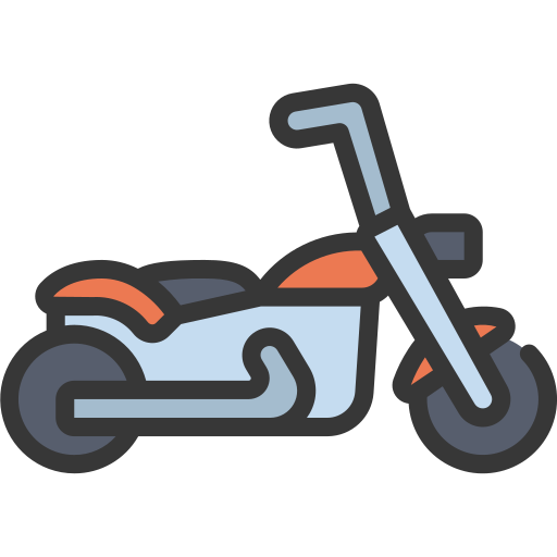 Motorbike Juicy Fish Soft-fill icon